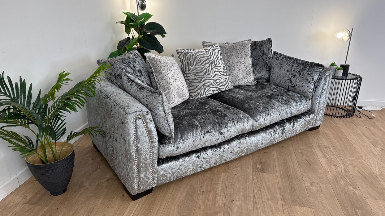 Lyric 3 Seater Fabric Sofa