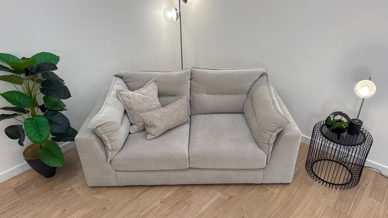 Strato 2 Seater - Soft Chenille Linen/Natural Mix