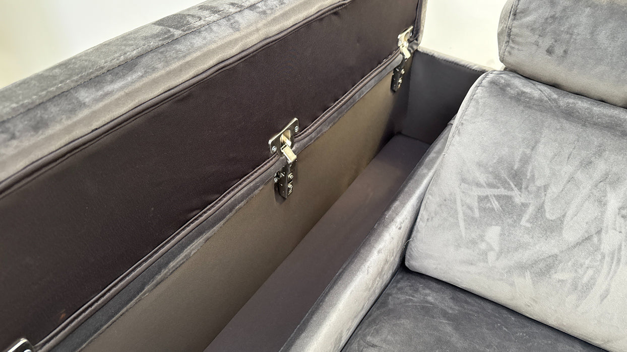 DFS Newbury Power Chair Silver