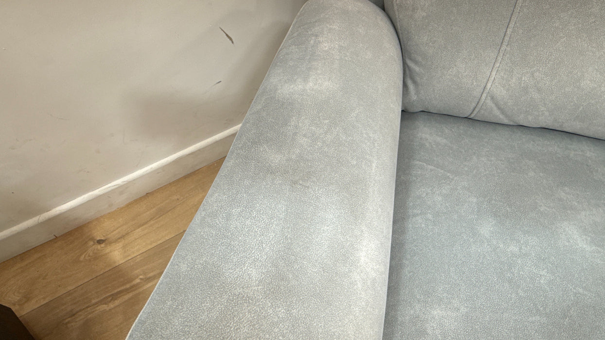 Sofology Bradie Fabric 3 Seater Power Recliner in Lifestyle Flecked Silver