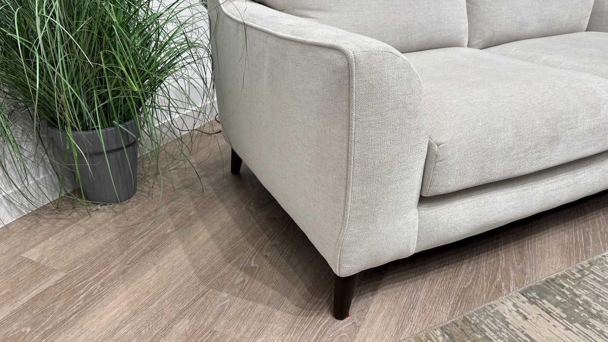 Sofology Mayfair Fabric 2 Seater in Linen Look Chenille Mist