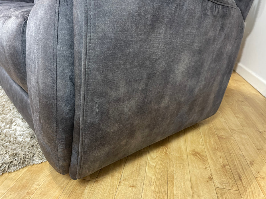 Radley 3 Seater Sofa Decent Charcoal Fabric (WA2)