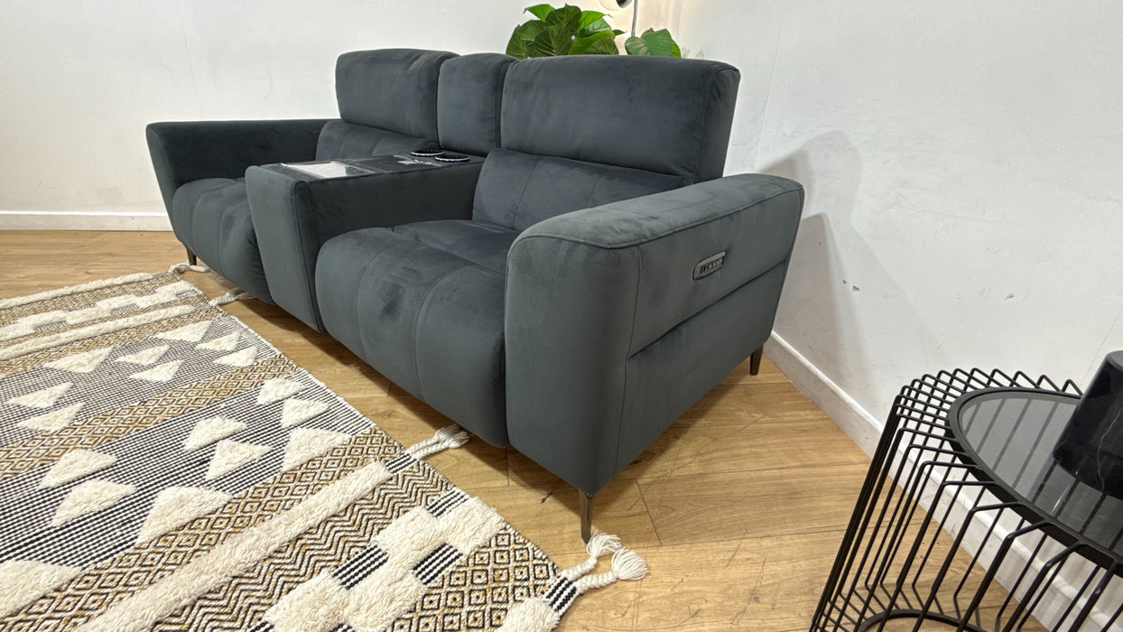 DFS Visionary Large 2 Seater Power Plus Recliner/ Headrest/ Heated Seats