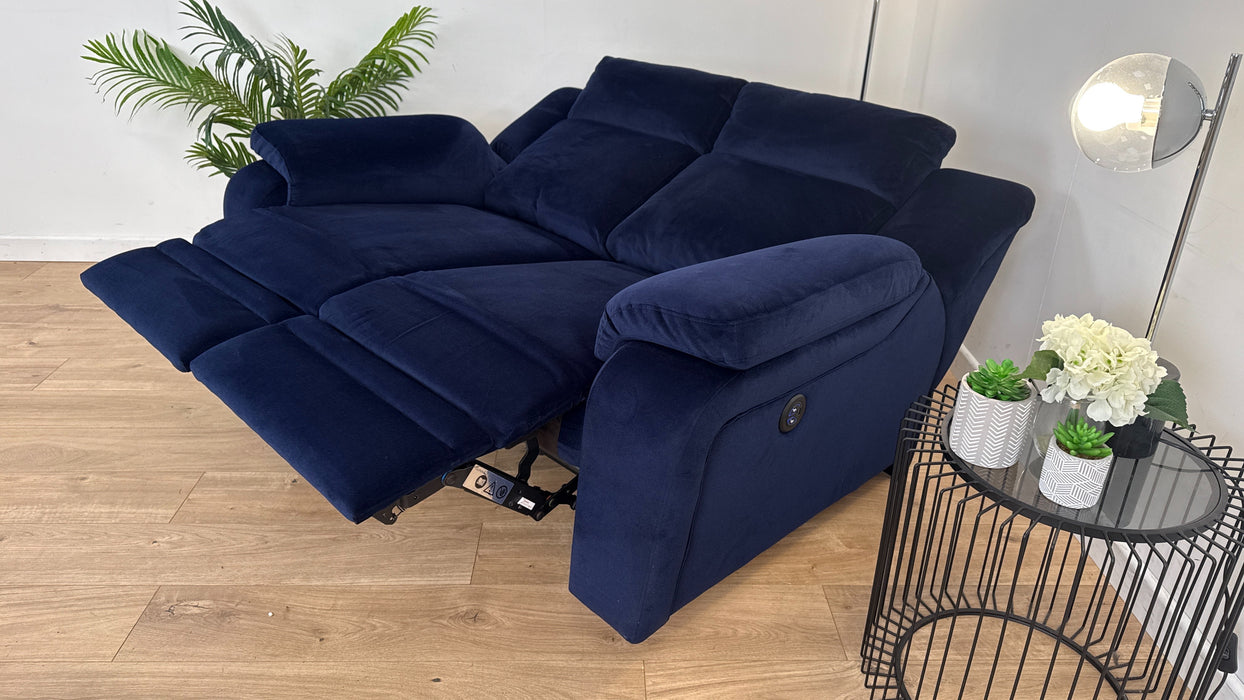 Crew Fabric 2 Seater Power Recliner