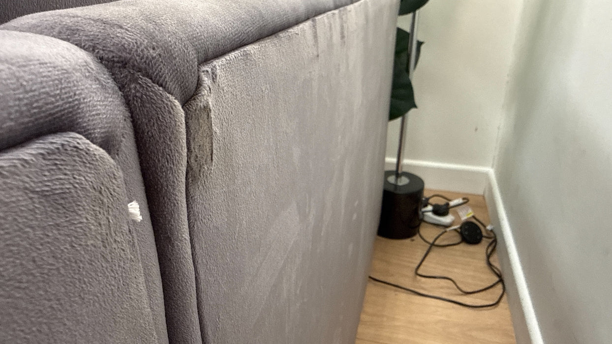 Sofology The Titan Fabric 2 Corner 2 Full Back in Festival Steel/Grey Mix