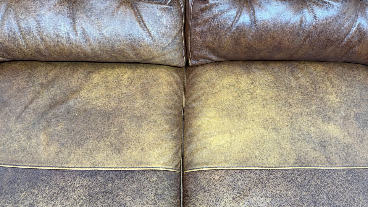Sofology Cordelia Leather 2 Seater in Virginia Whiskey