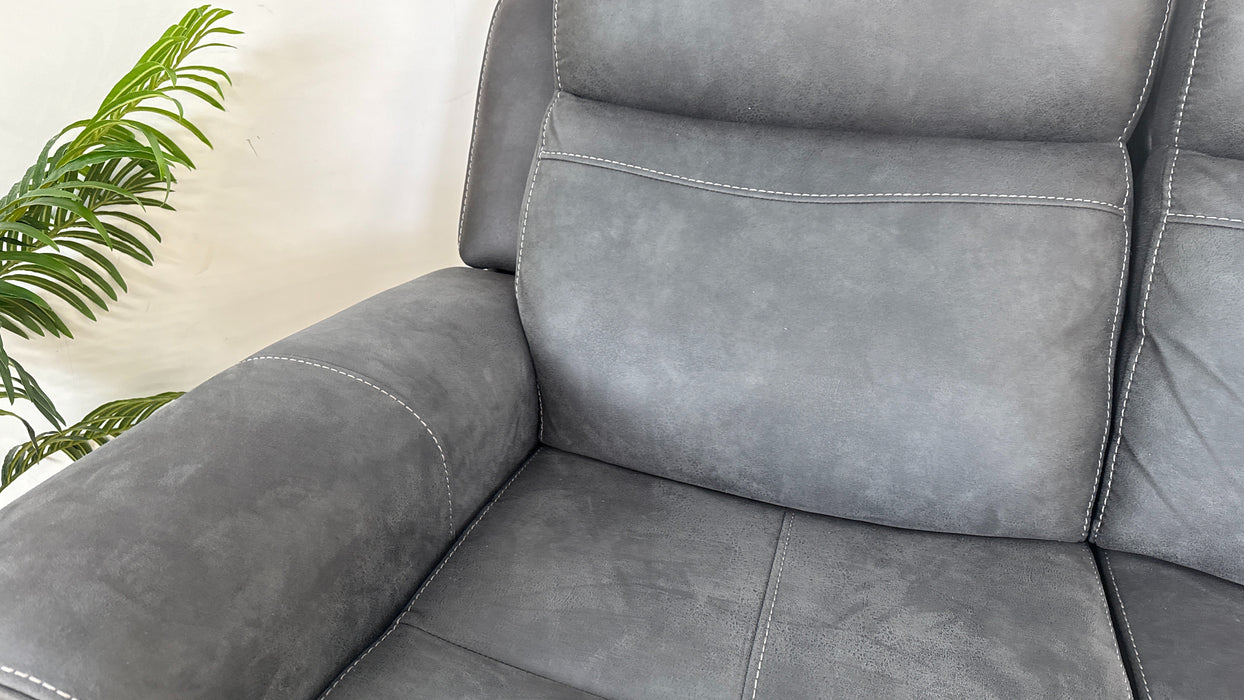 Eiger 2 Seater Fabric Power Recliner