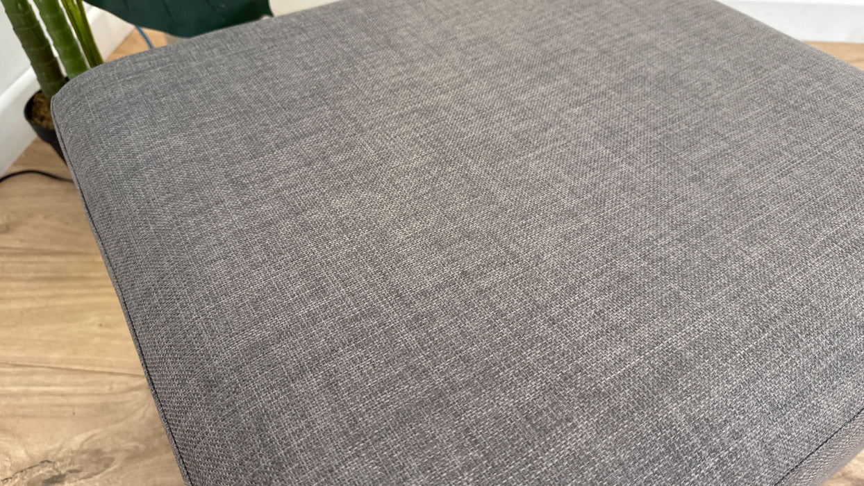 DFS Zana Fabric Footstool in Slate