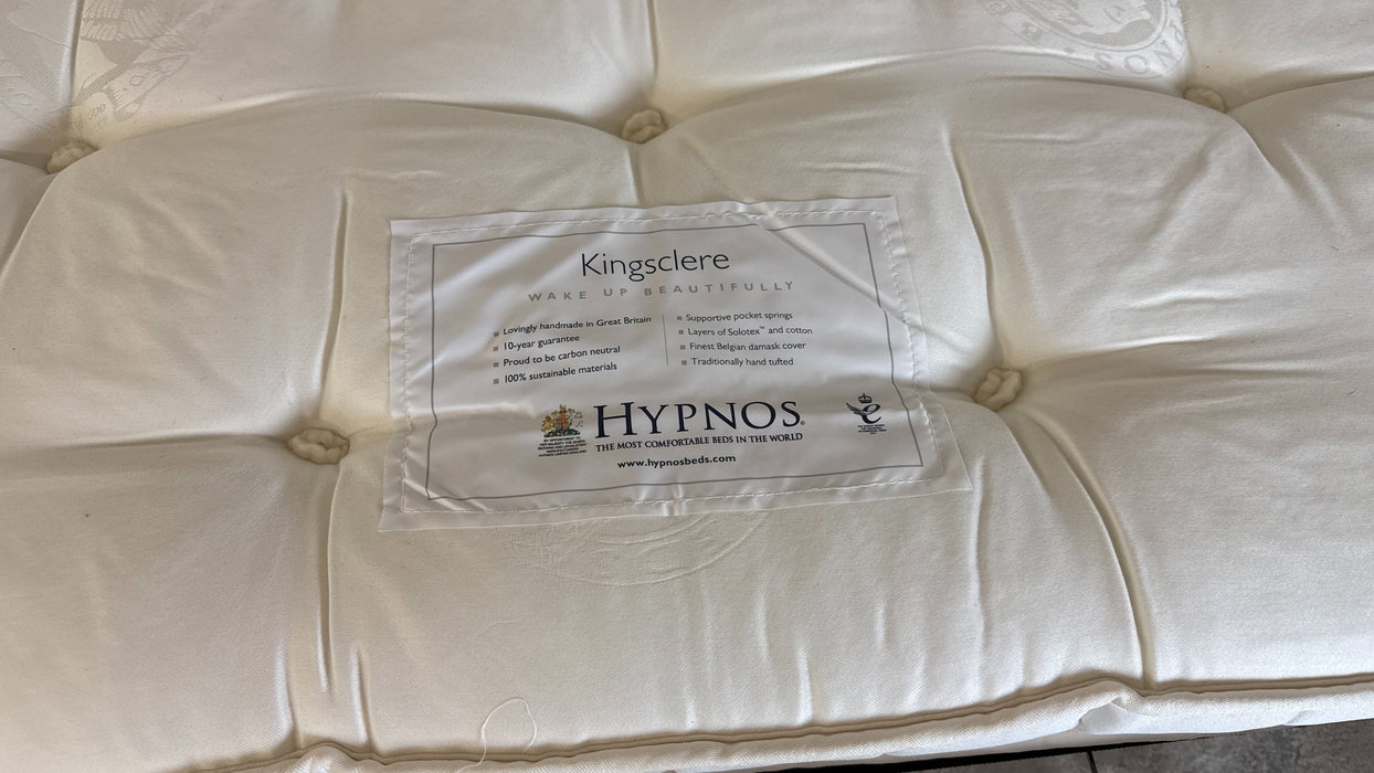 Sofology Islington Fabric 3 Seater Hypnos Deluxe Sofa Bed in Sleek Mink