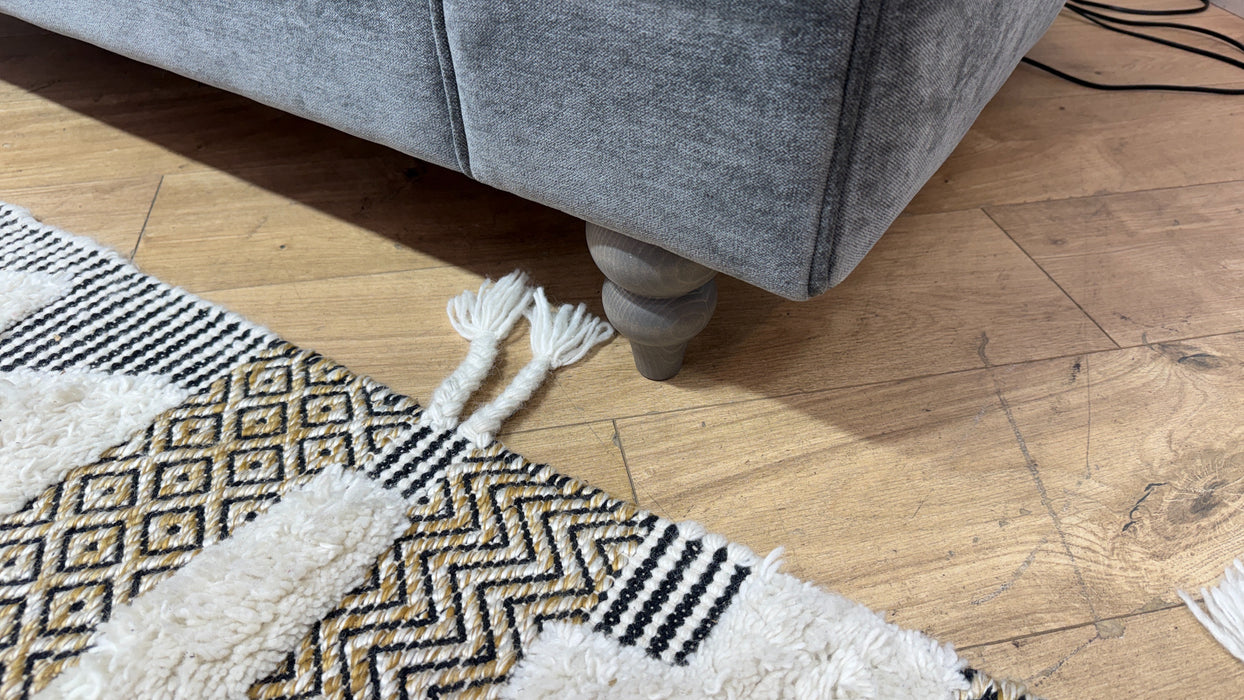 Sofology Bridgerton Fabric 2 Seater in Soft Chenille Slate