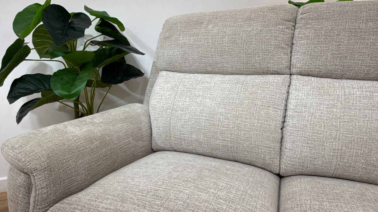 Sofology Bradie Fabric 2 Seater in Woven Chenille Linen