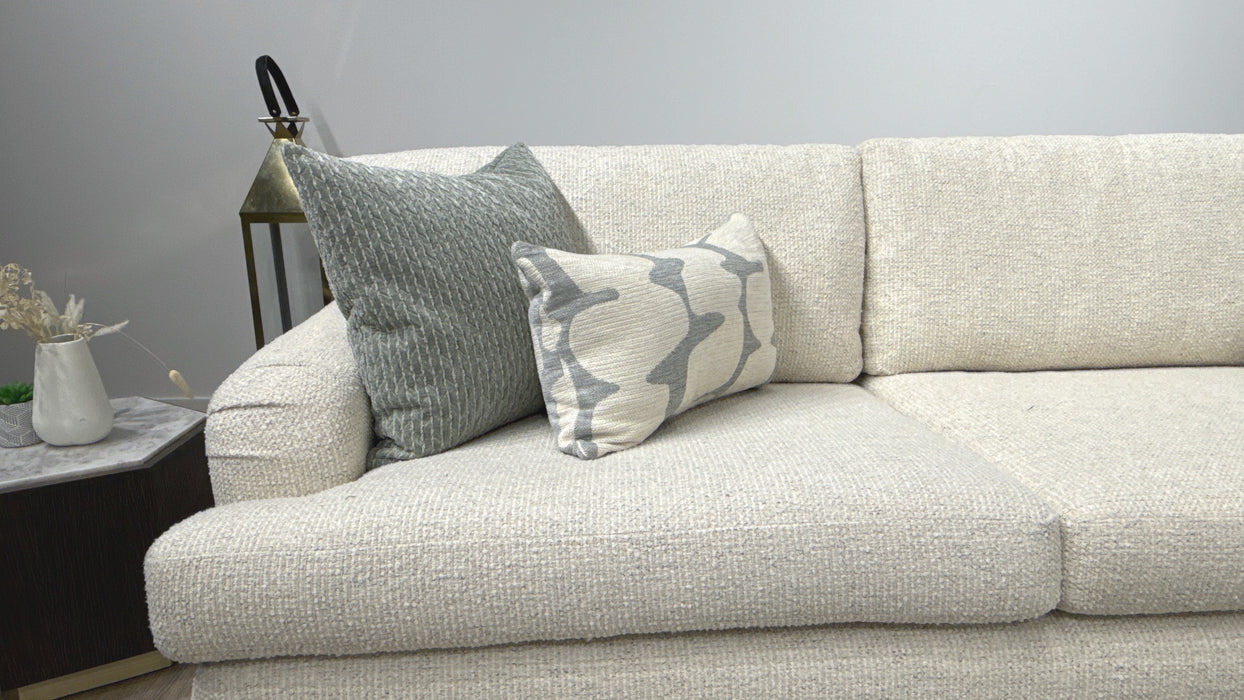 Sofology Hampton 3 Corner 3 Fabric Sofa in Jaruco Oyster Mix
