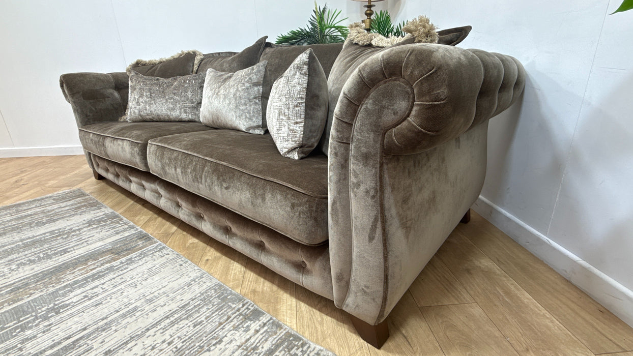 Sofology Grosvenor Grande 4 Seater in Garda Bark Mix