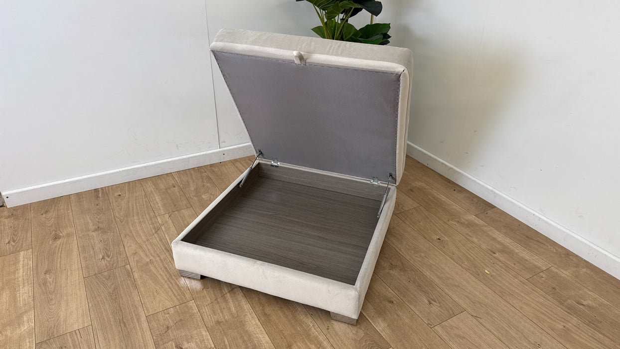 DFS Large Storage Footstool in Natural