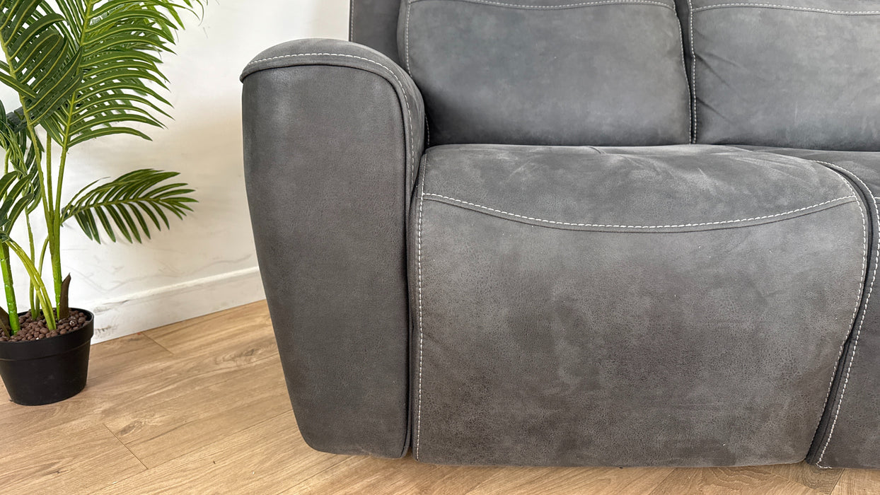 Eiger 2 Seater Fabric Power Recliner