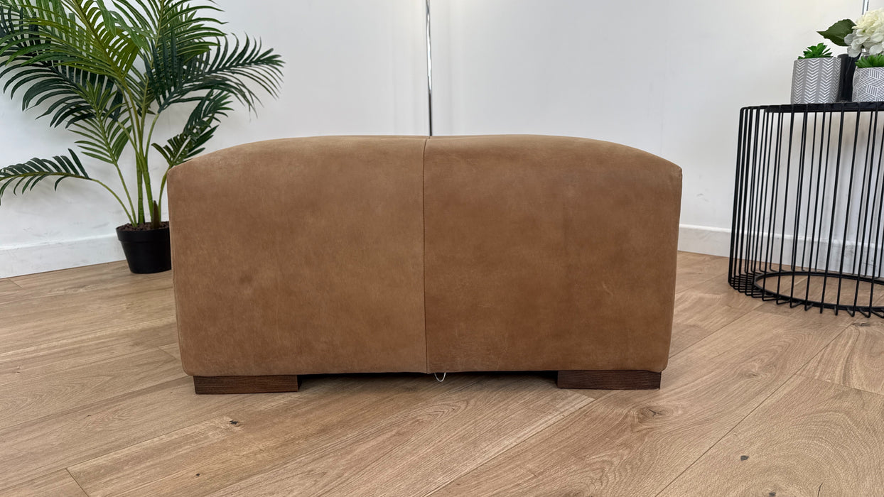 Artisan - Leather Footstool - Character Tan