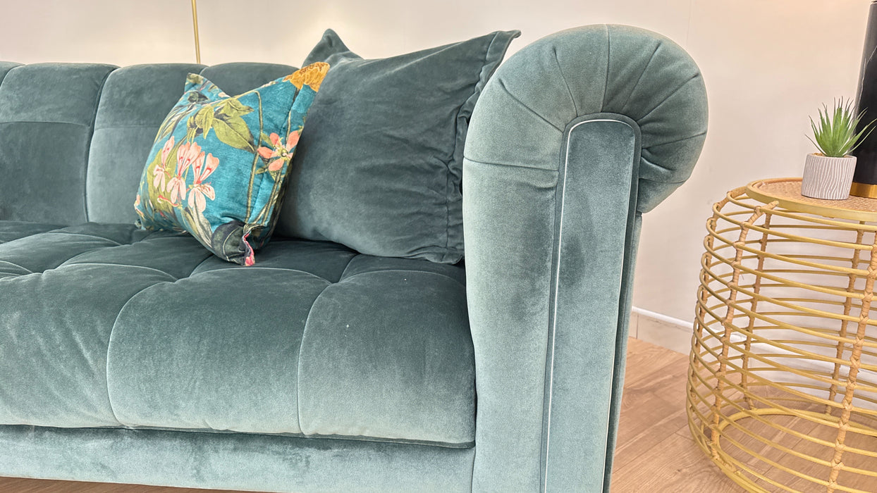 Midsummer Day 4 Seat Split - Fabric Sofa - Midsummer Day Teal Mix