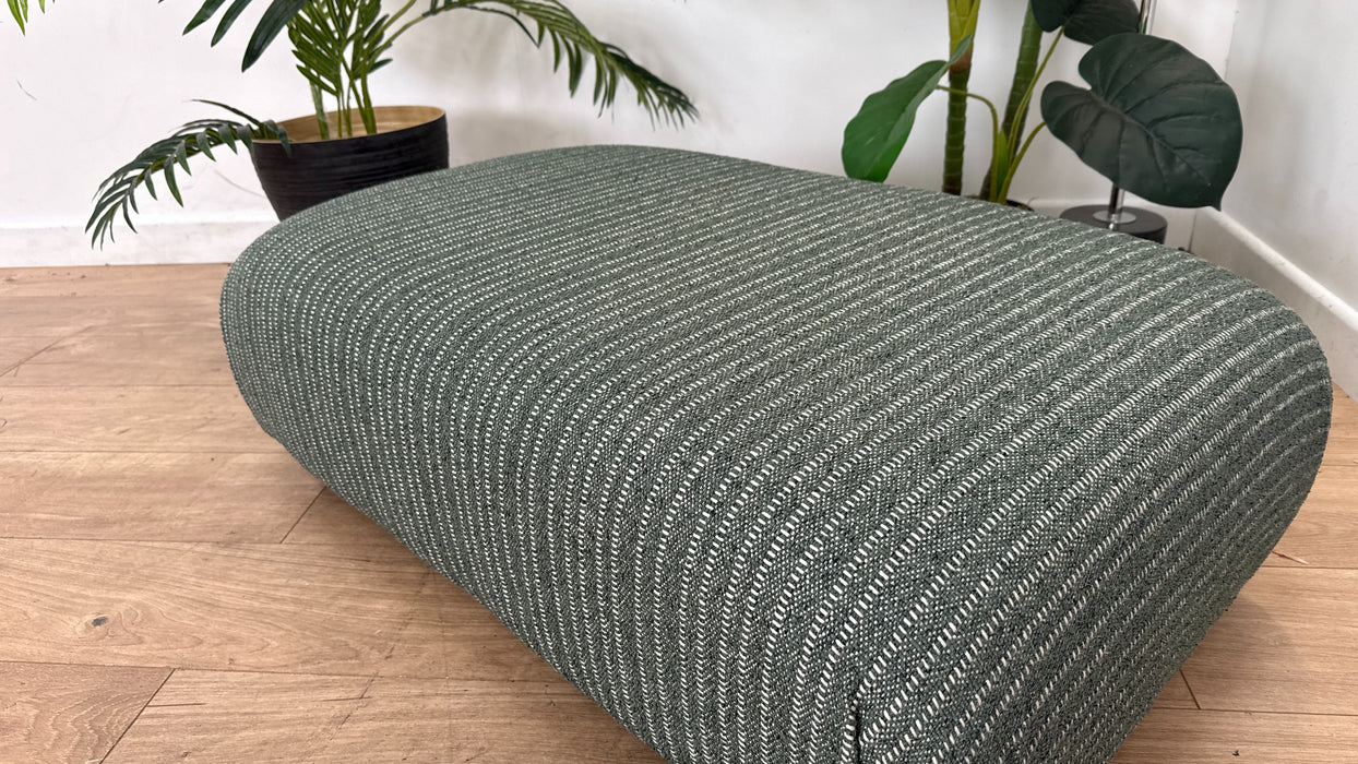 DFS Carlisle Bench Footstool in Emerald