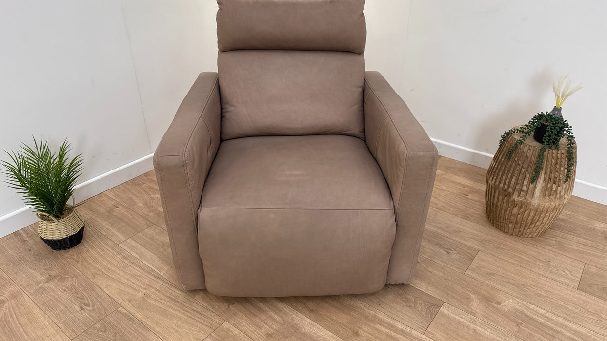 Forton Leather Power Recliner