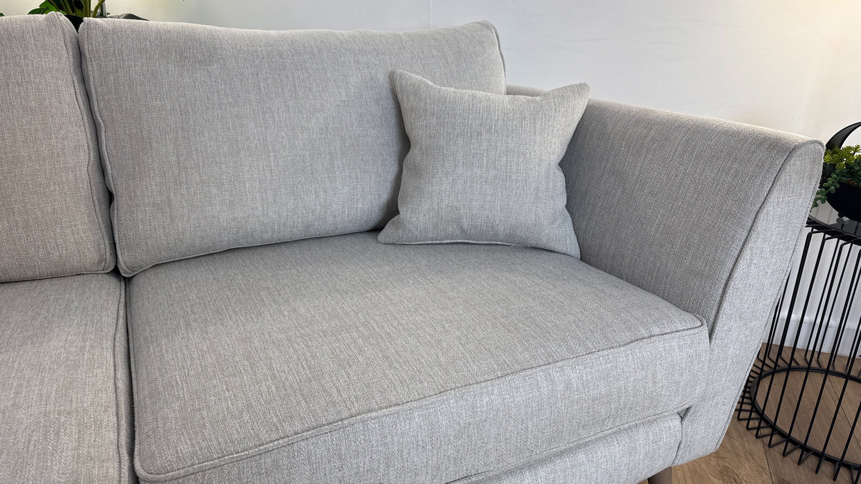 Sofology Mayfair Fabric 3 Seater in Mist/Pearl Mix