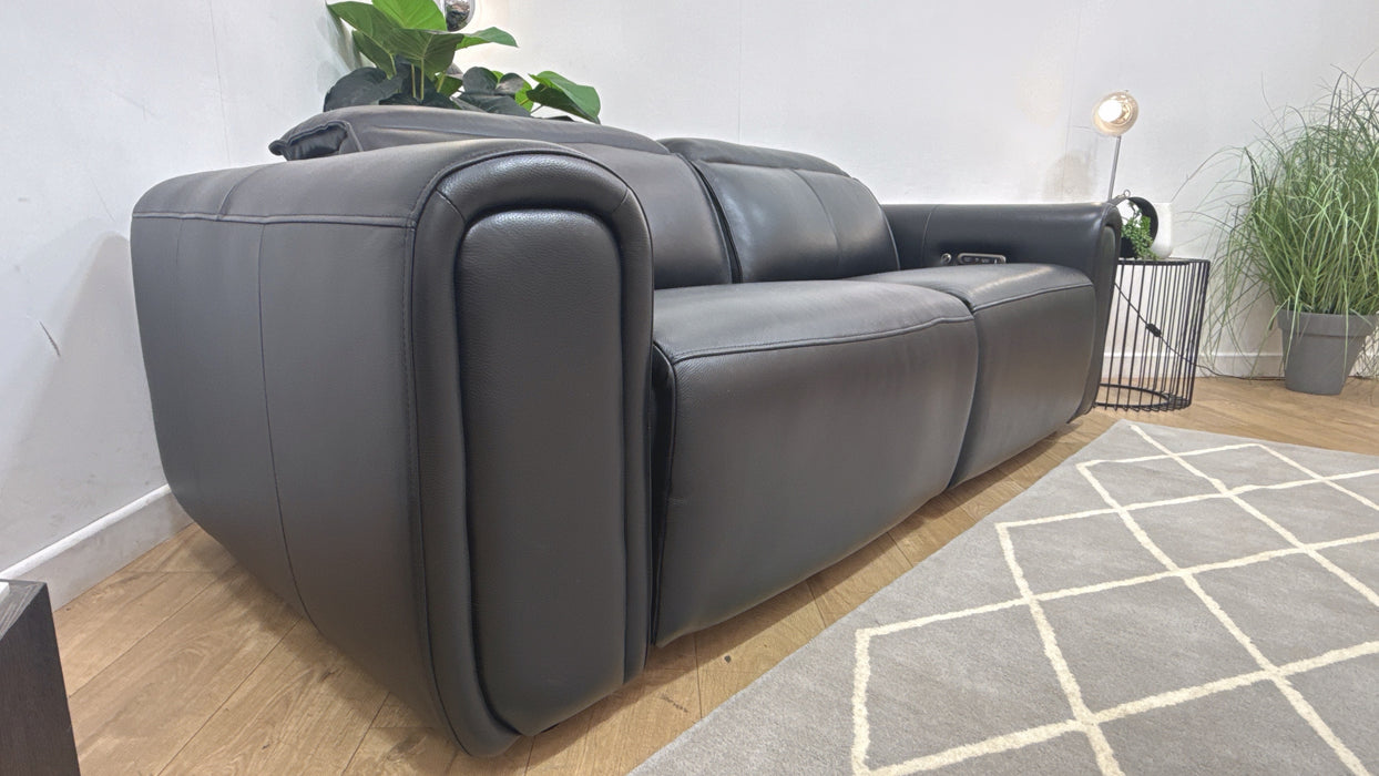 Sofology 2.5 Seater Power Recliner, Power Headrest & Heated Seats