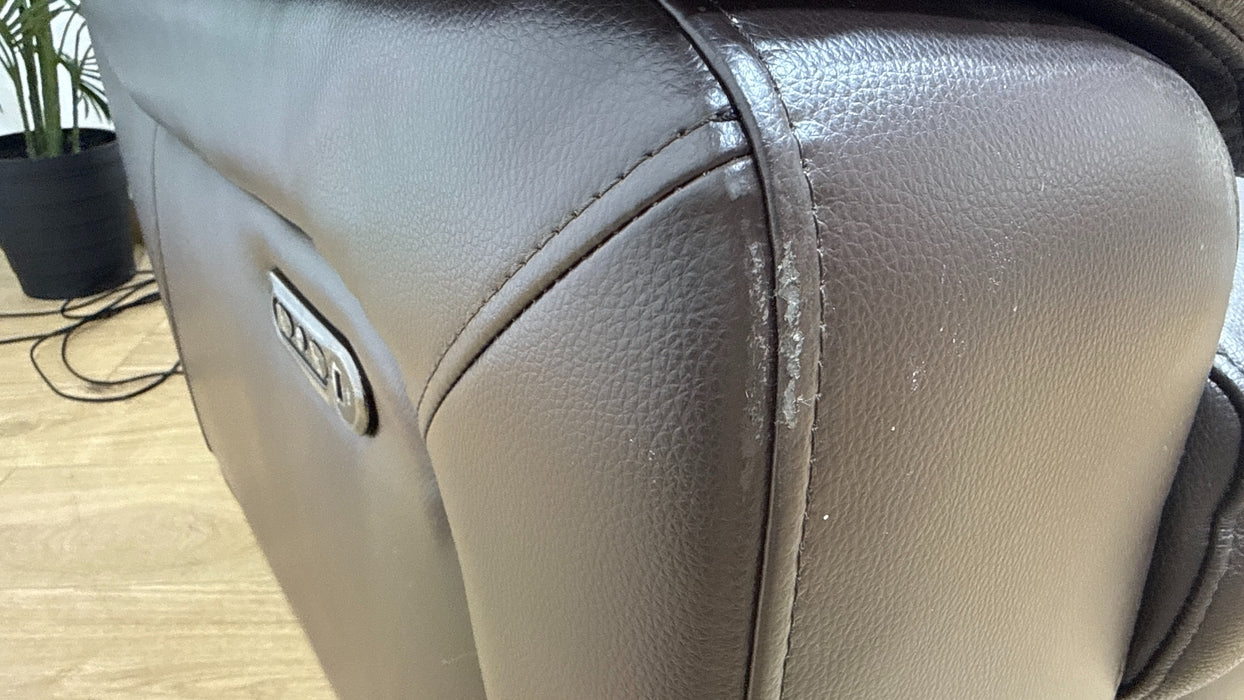 DFS Premiere Leather Chair in Brown