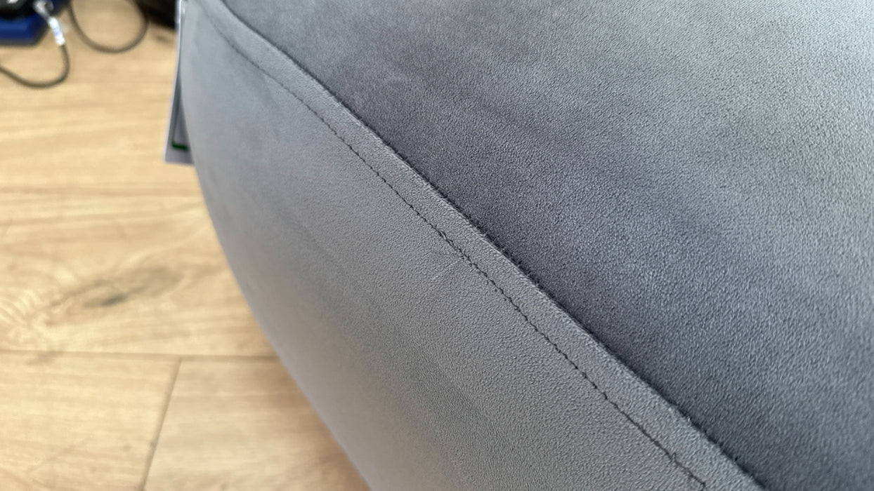 DFS Darcy Large Footstool in Steel