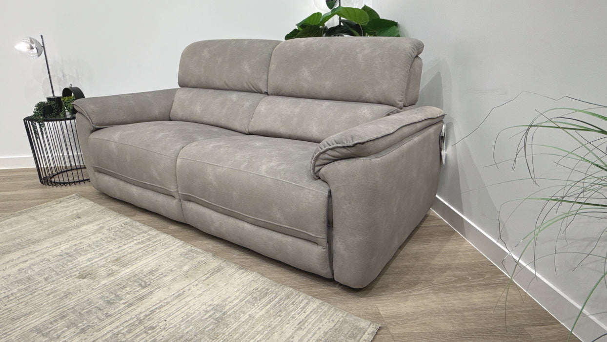 Sofology Hugo Fabric 2.5 Seater in Lifestyle Flecked Stone