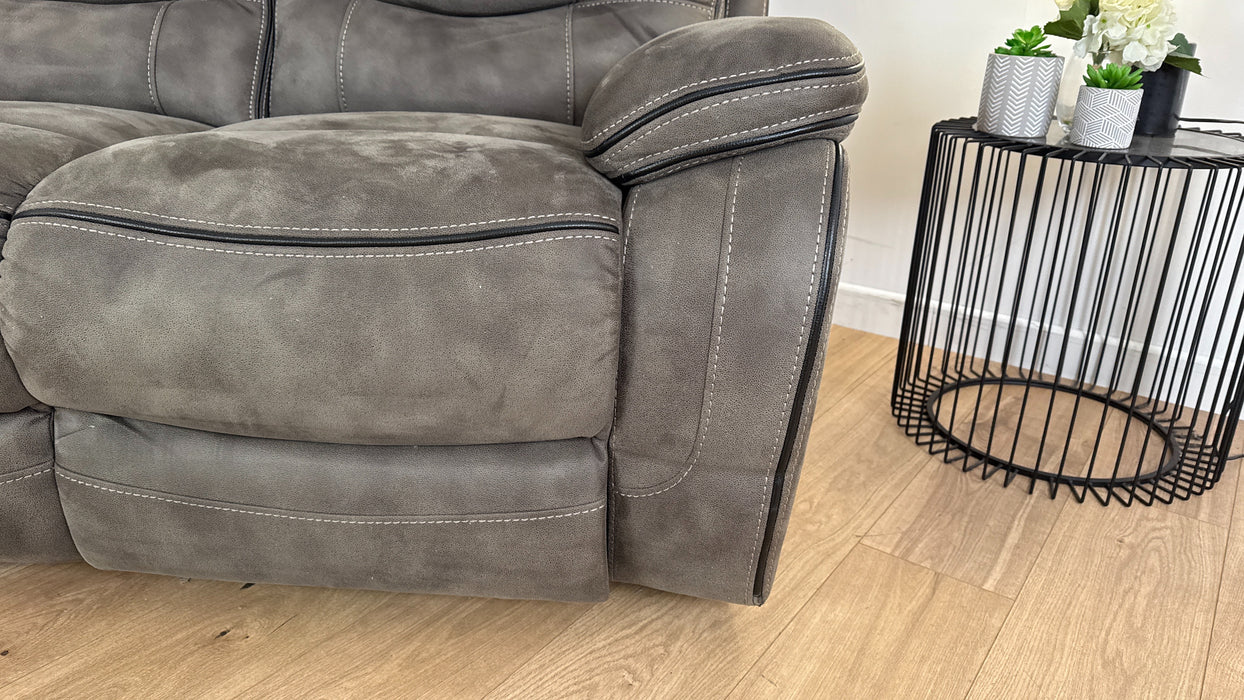 Noah 3 Seater Fabric Power Recliner