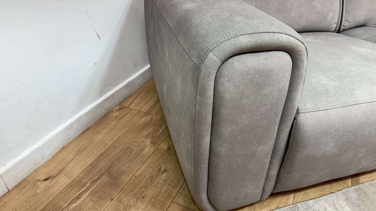 Sofology Premiere Fabric 3 Seater in Lifestyle Flecked Stone