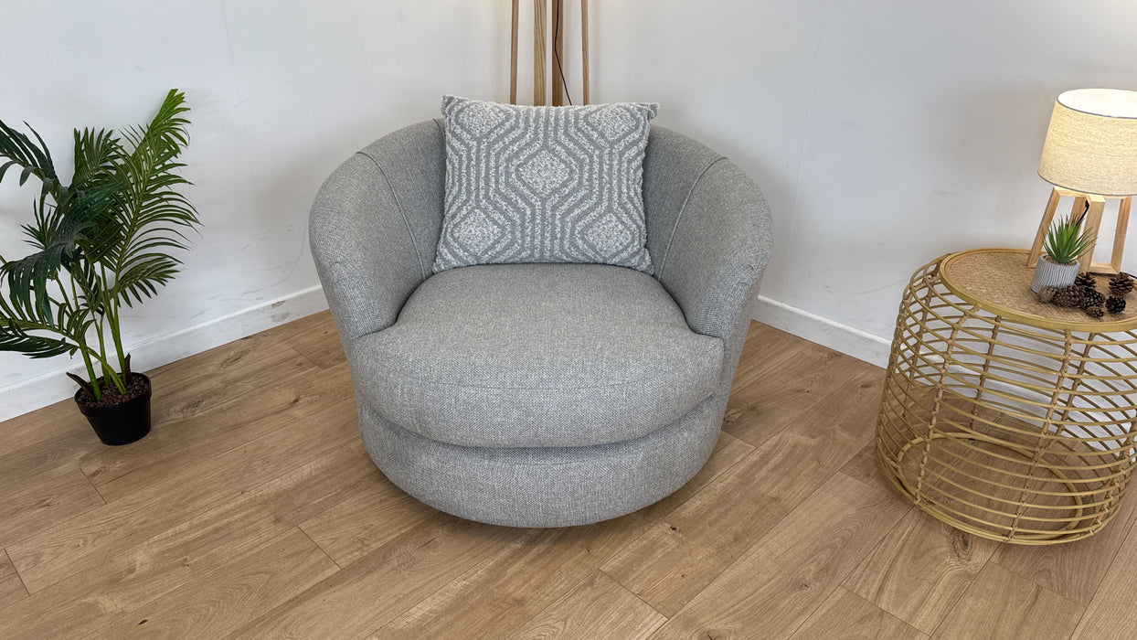 Hawkley Swivel Fabric Chair