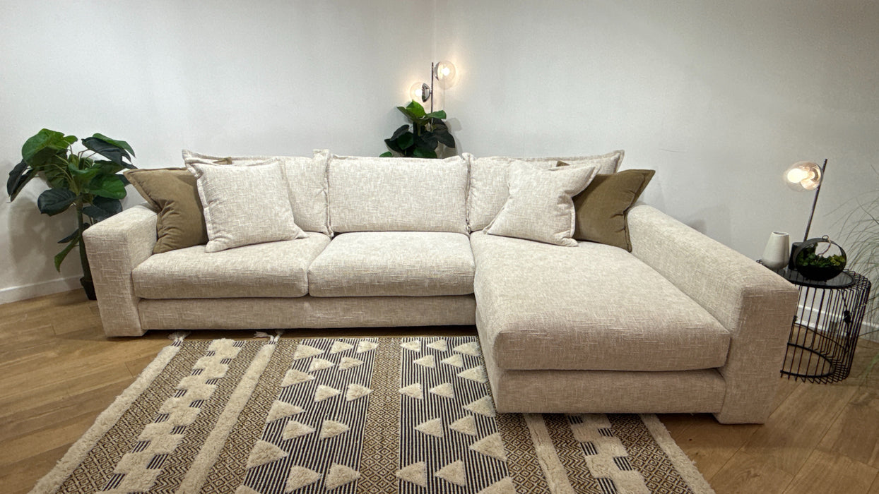 Sofology Cove 4 Seater Chaise in Odyssy Afterglow