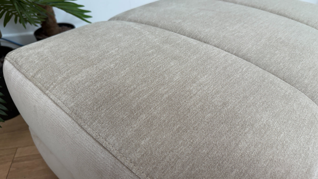 Sofology Fabric Storage Footstool in Mushroom