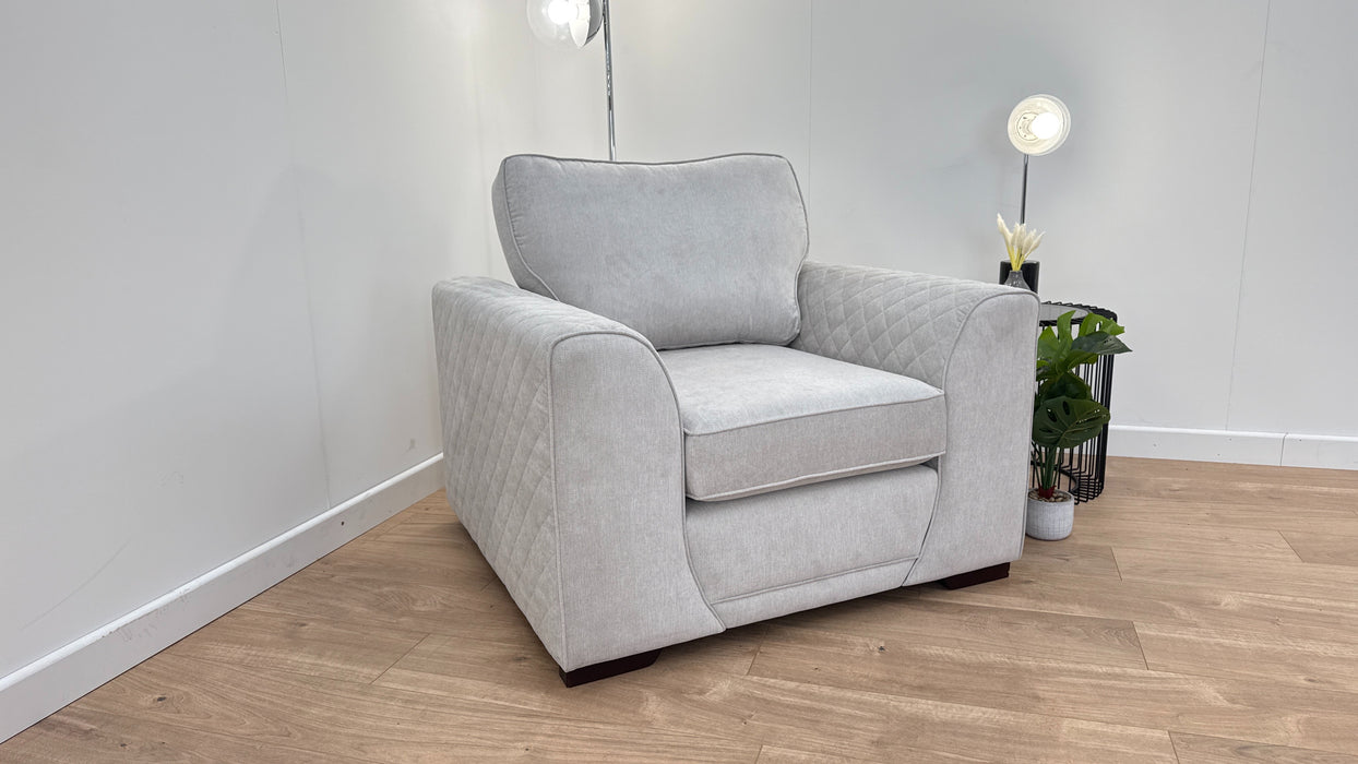 Orka Chair - Fabric - Silver