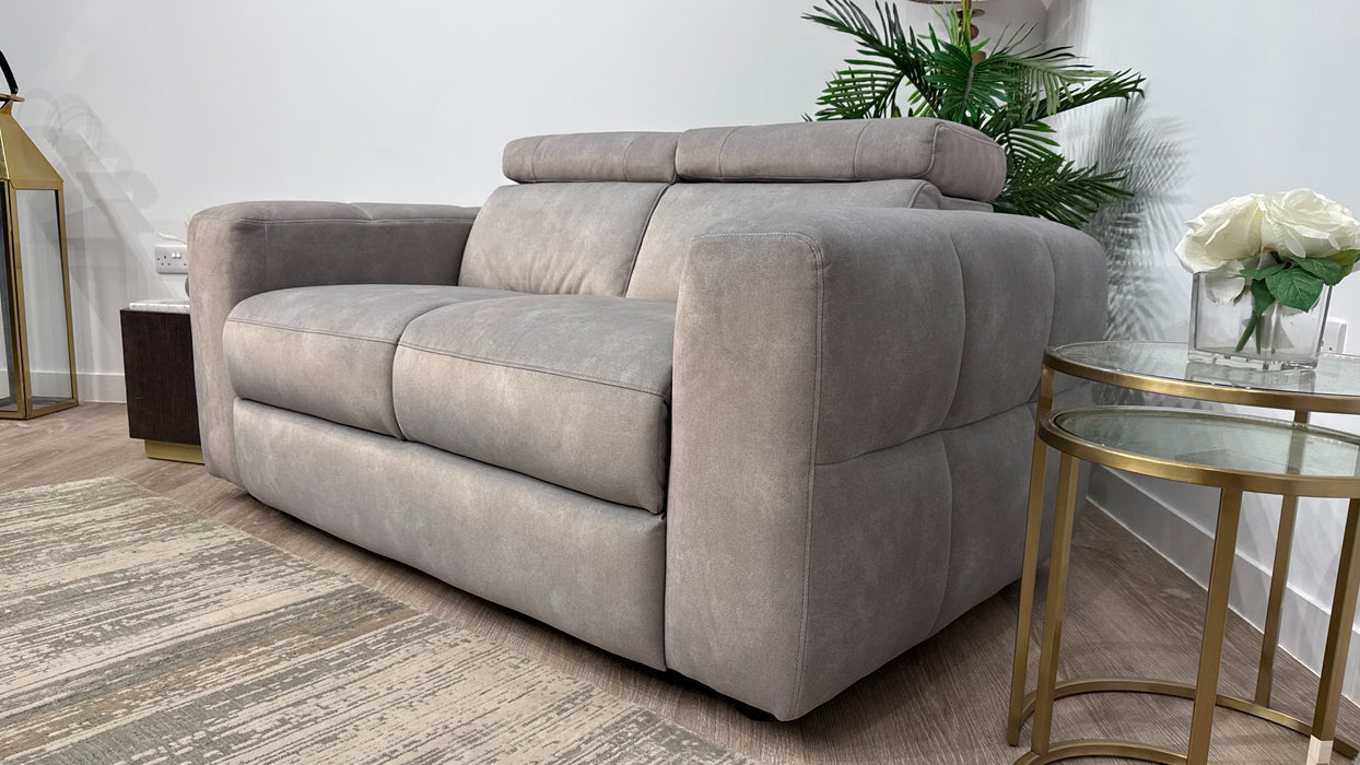 Sofology Colorado Fabric 2 Seater in Lifestyle Flecked Stone