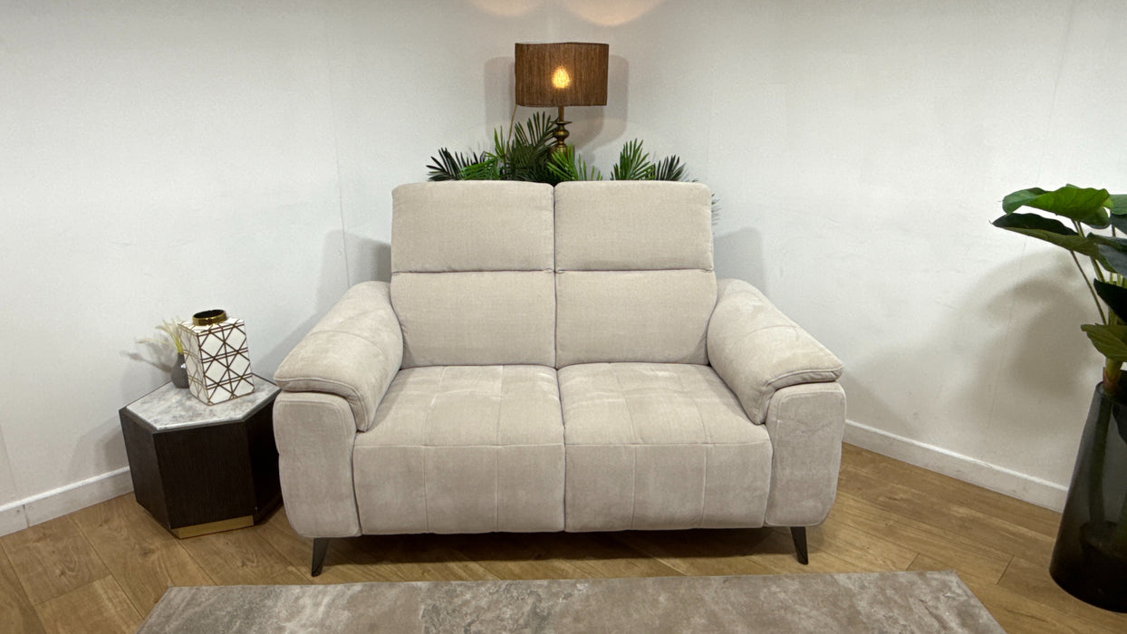 Sofology Milan Fabric 2 Seater in Relaxed Chenille Cotton