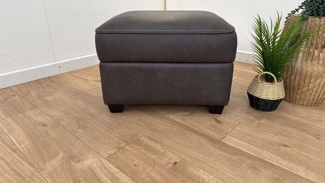 Dacre Fabric Storage Footstool