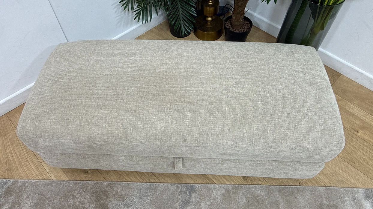 Sofology Bench Footstool in Sample Fab