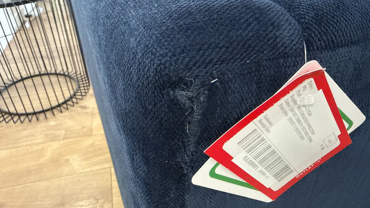 Sofology Cricket Fabric 2 Seater in Navy All Over