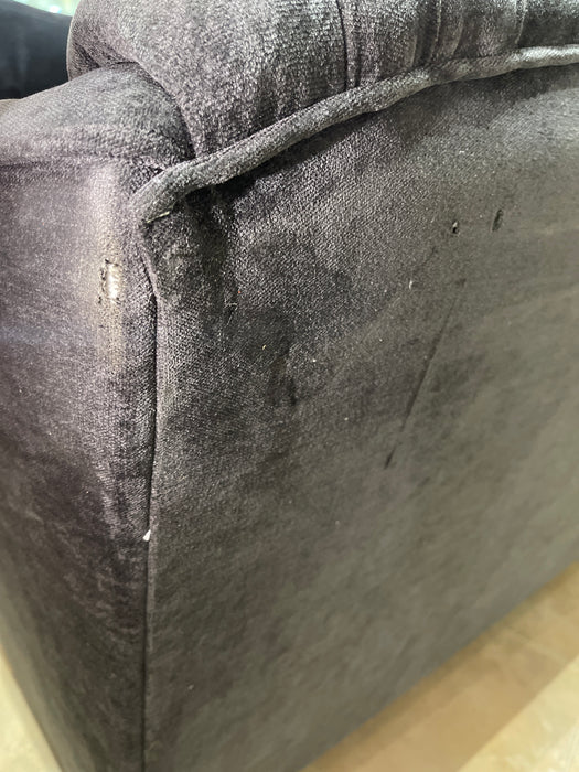 Bartello Fabric Loveseat - Soft Chenille Anthracite - (WA2)