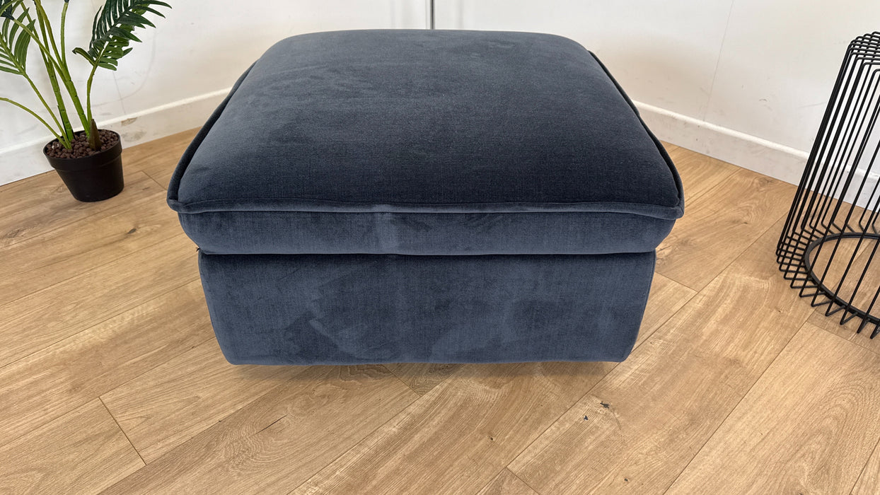 Carrera Designer Footstool - Manhattan Ink