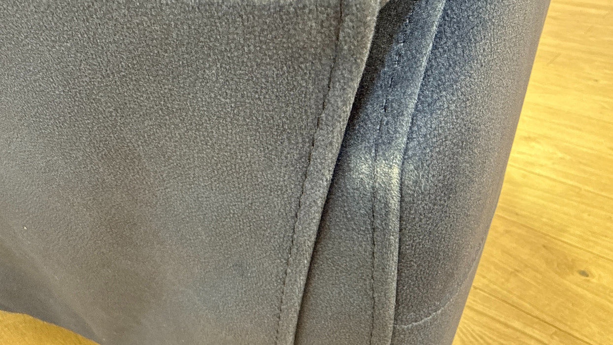 Sofology Gracie Fabric 1 Corner 3 Power Recliner in Lifestyle Flecked Navy
