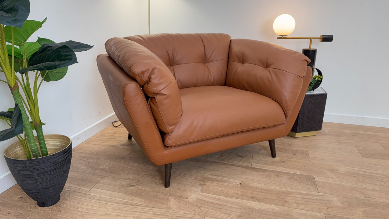 Hygge Chair - Leather - Tan