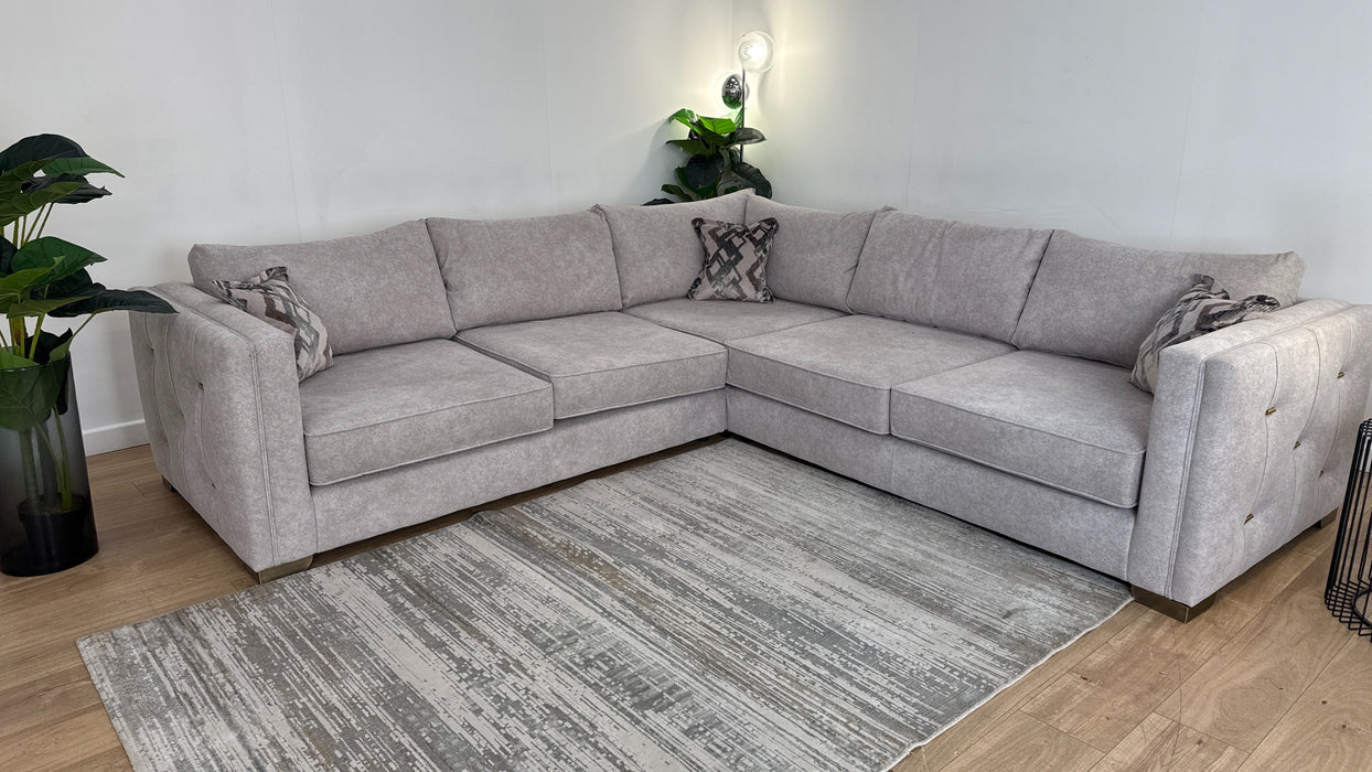 Sofology Titan 2 Corner 2 Full Back in Marina Stone