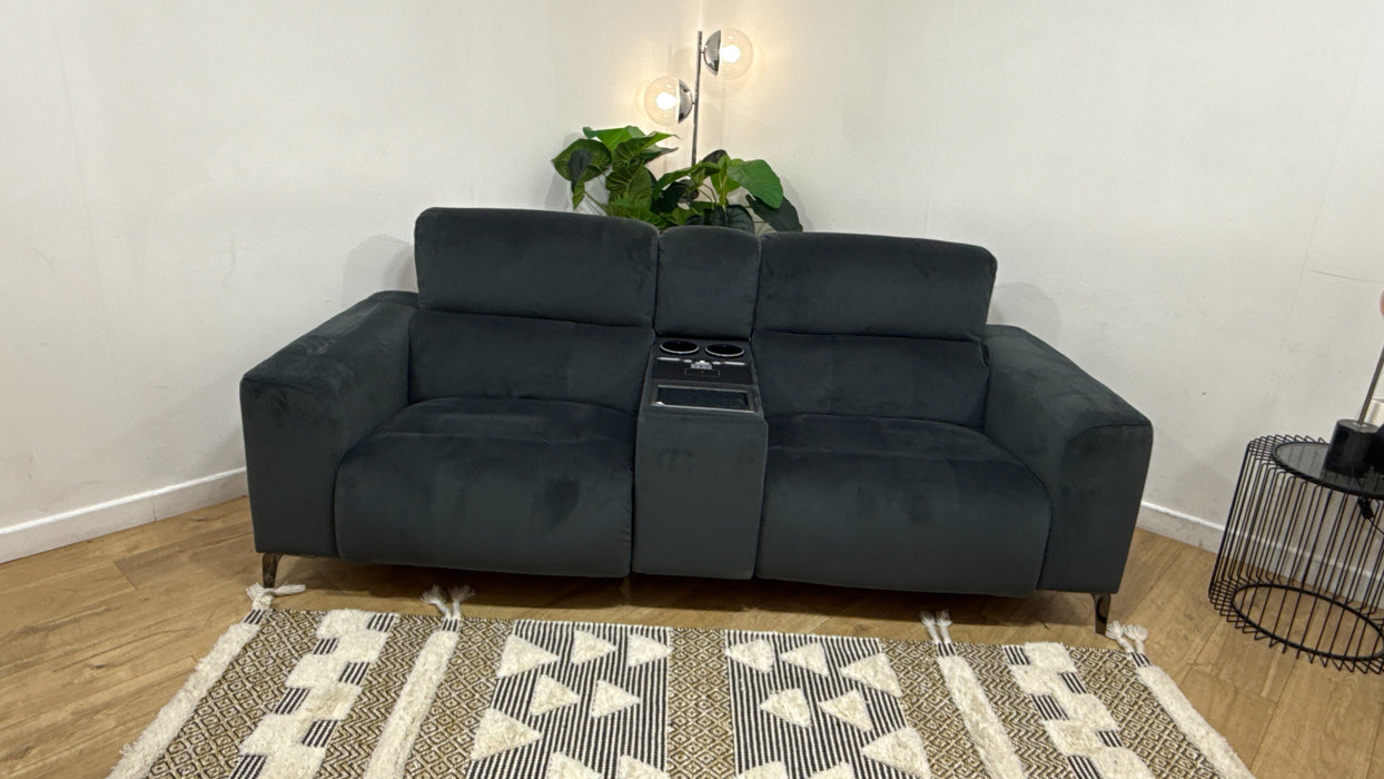 DFS Visionary Large 2 Seater Power Plus Recliner/ Headrest/ Heated Seats