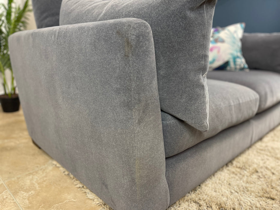 Tallulah 2 Seater Nordic Grey Fabric (WA2)