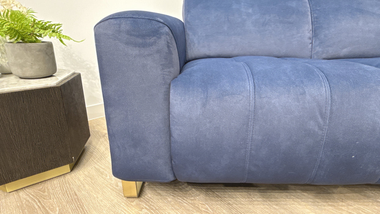 Sofology Marvella Fabric 2 Seater in Lifestyle Flecked Navy