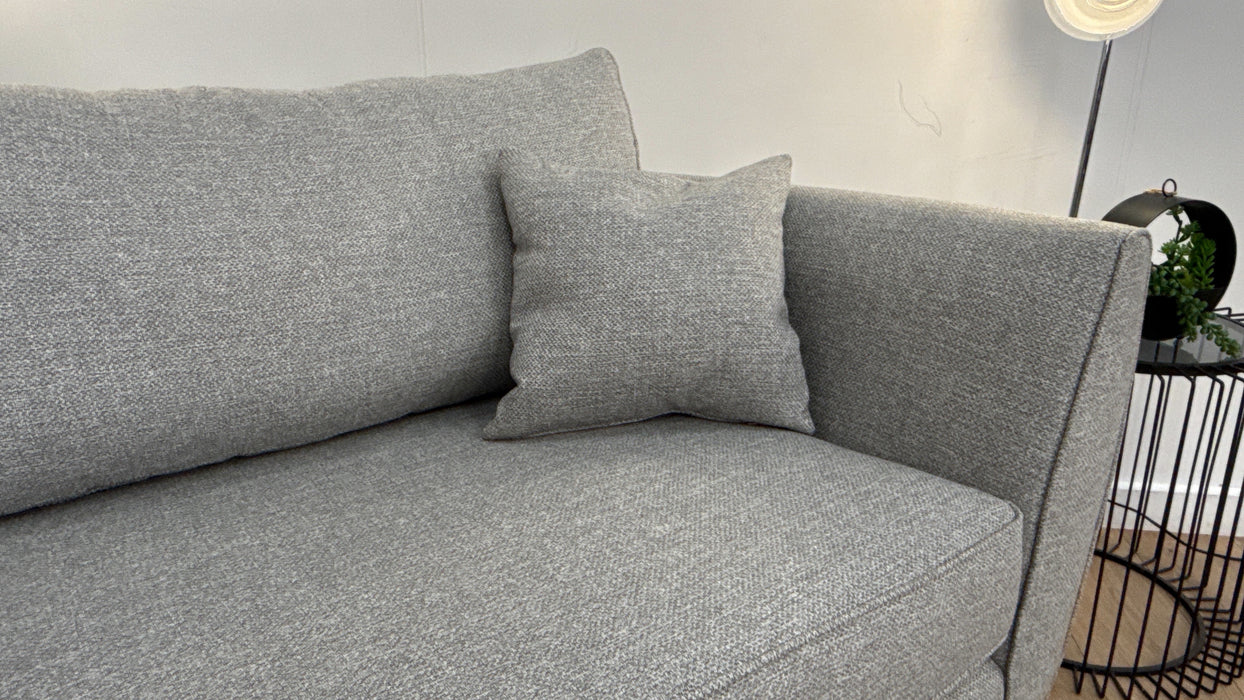 Sofology The Keswick 4 Seater Fabric Sofa in Bentley Silver