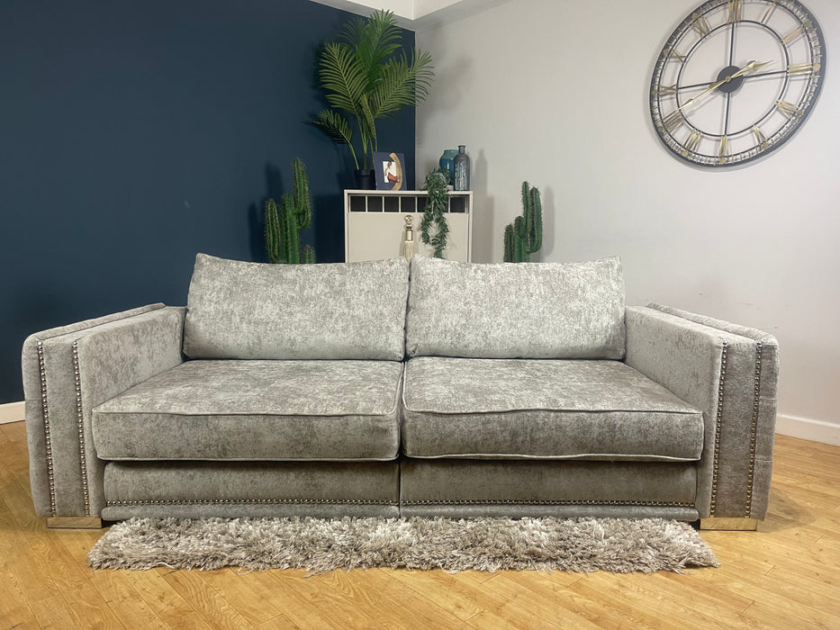 Midas Grey Fabric 4 Seater (WA2)