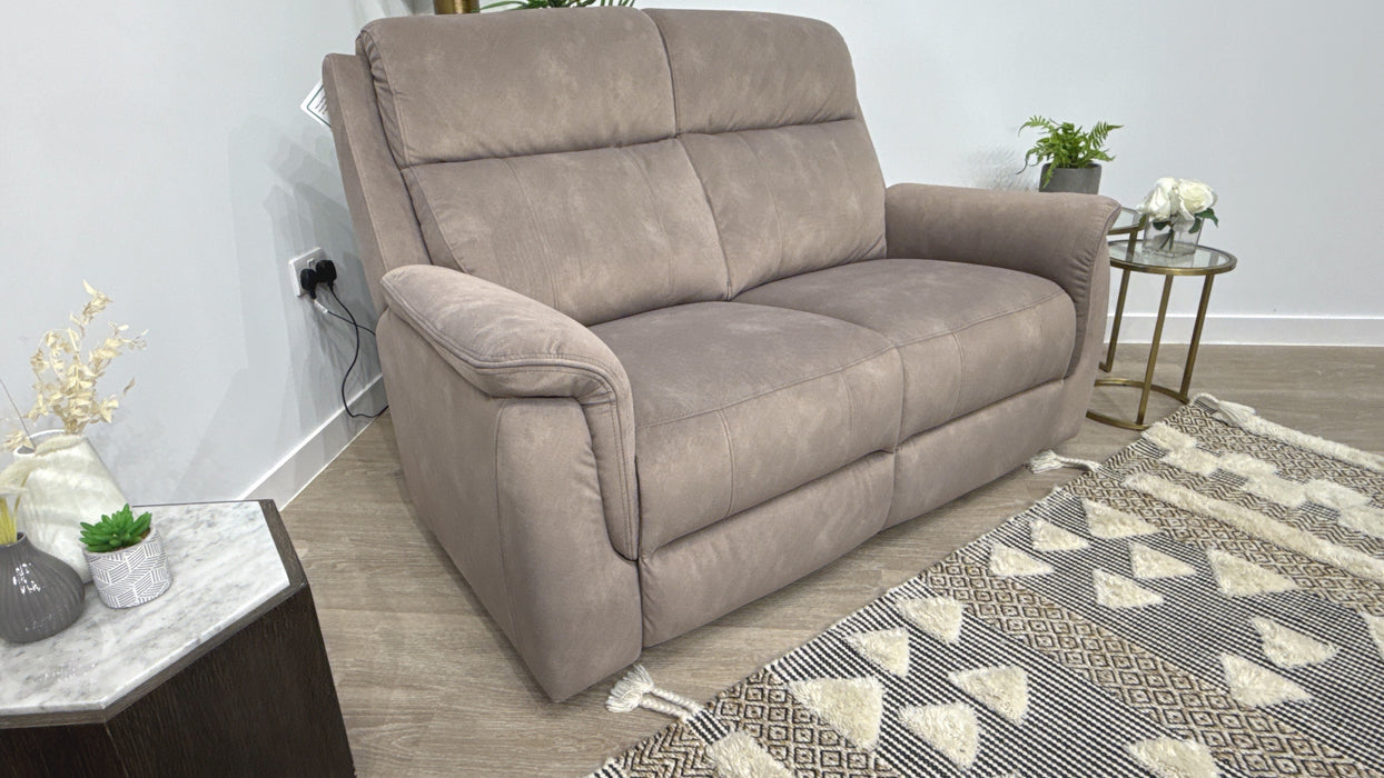 Sofology Bradie Fabric 2 Seater in Lifestyle Flecked Nutmeg